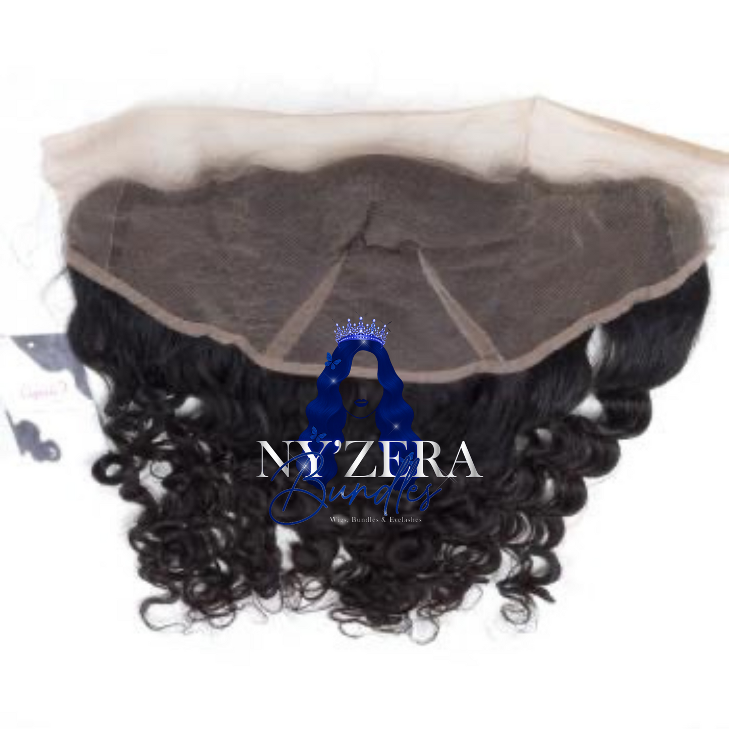 13x5 Deep wave transparent lace pre-plucked hair line