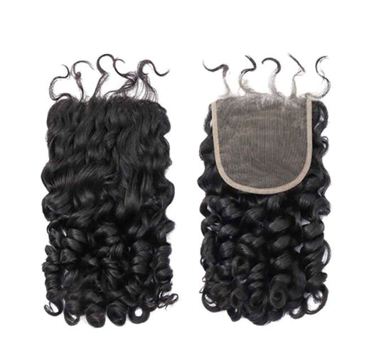 Virgin deep wave 5x5 closure