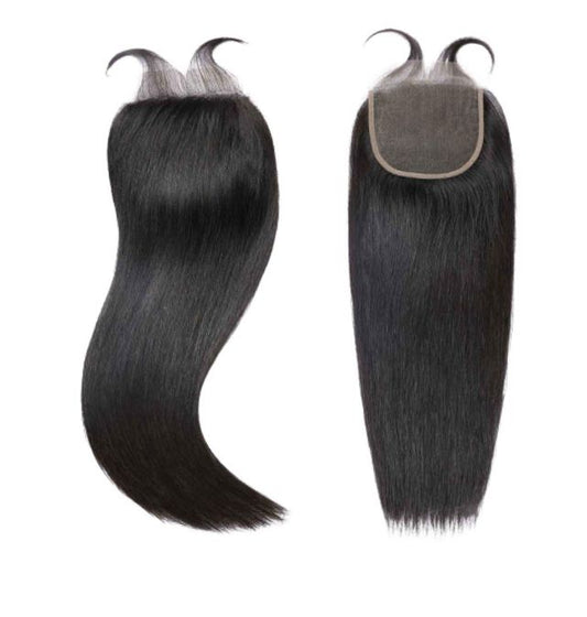 Virgin straight 5x5 closure